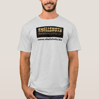 shellshots logo, www.shellshots.biz t-shirt
