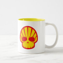 'Shelly the Skull Coffee Mok'