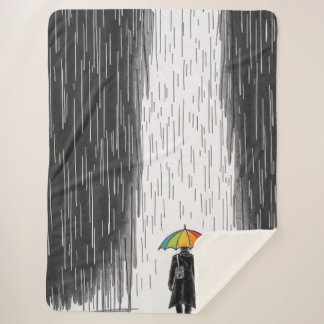 “Shelter in Color” Sherpa Deken