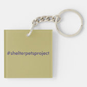 Shelter Pets Project - Rascal Sleutelhanger (Achterkant)