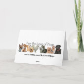 Sheltie 2 Thanksgiving Card Feestdagen Kaart (Achterkant)