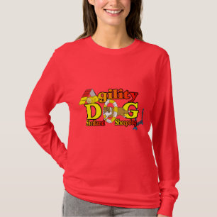 Sheltie Agility Shetland Sheepdog Gifts T-shirt