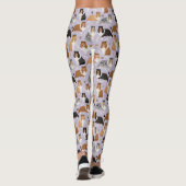 Sheltie Dog Bones and Paws Leggings (Dos)