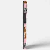 Sheltie Dog Botten en Paws Hoesje-Mate iPhone Case (Achterkant / Rechts)