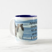 Sheltie Fart Mug (Devant gauche)