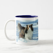 Sheltie Fart Mug (Gauche)