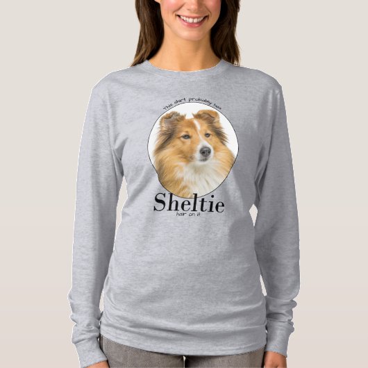 Sheltie Hair T-shirt (Voorkant)
