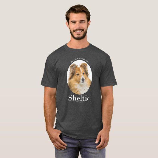 Sheltie Hair T-shirt (Voorkant volledig)