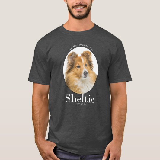 Sheltie Hair T-shirt (Voorkant)