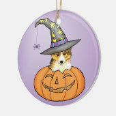 Sheltie Halloween Keramisch Ornament (Links)