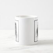 Sheltie Hondentekening door Glenda S. Harlan Koffiemok (Center)