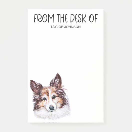 Sheltie Lover Post-it® Notes (Voorkant)