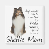 Sheltie Ma Magnet Magneet (Voorkant)