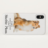Sheltie Ma Smartphone Hoesje (Achterkant (horizontaal))