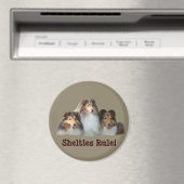 Sheltie Magnet Magneet (Insitu (Vaatwasser))