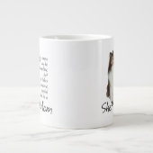 Sheltie Maman Jumbo Mug (Devant)