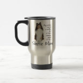 Sheltie Maman Travel Mug (Gauche)