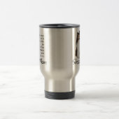 Sheltie Maman Travel Mug (Centre)