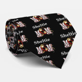 Sheltie moeder Stropdas (Opgerold)