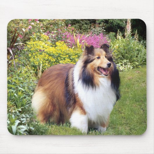 Sheltie Mousepad Muismat (Voorkant)