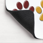 SHELTIE Paw Print 1 Muismat (Hoek)