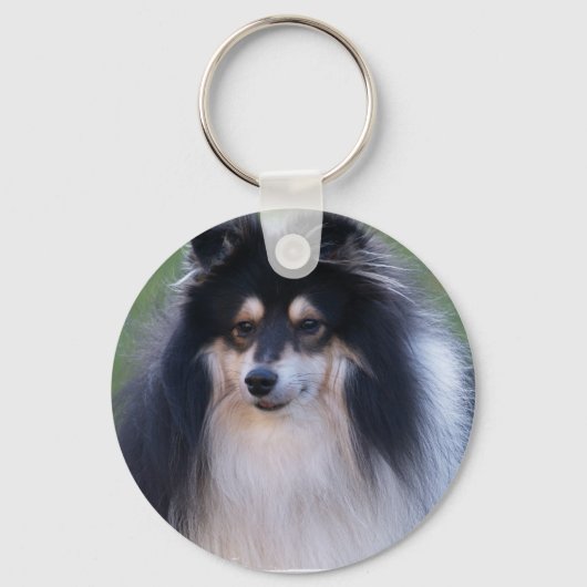 Sheltie Photo Sleutelhanger (Voorkant)