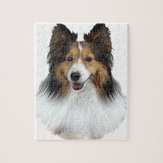 Sheltie Portrait Legpuzzel (Verticaal)