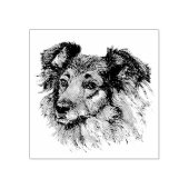 Sheltie Rubberstempel (Afrduk)