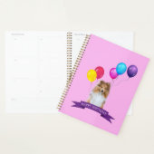 Sheltie Shetland Sheepdog Joyeux cadeau d'annivers (Devant avec enveloppe)