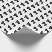 Sheltie (Shetland Sheepdog) Love Cadeaupapier (Hoek)