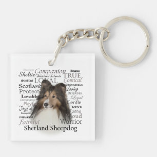 Sheltie Traits Sleutelhanger