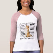 Sheltie Traits T-Shirt (Voorkant)