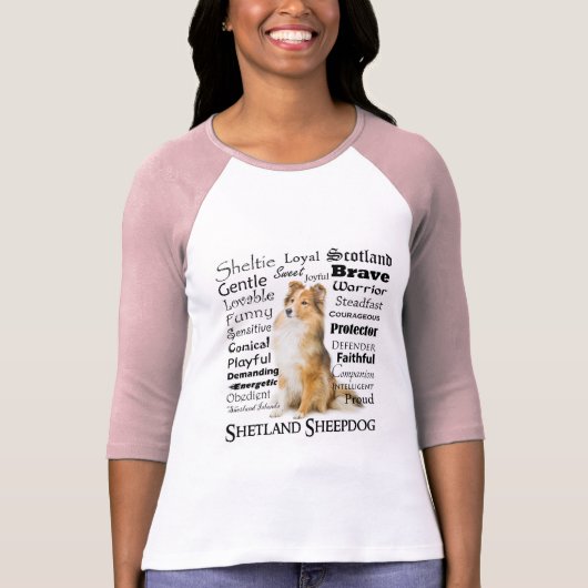 Sheltie Traits T-Shirt (Voorkant)