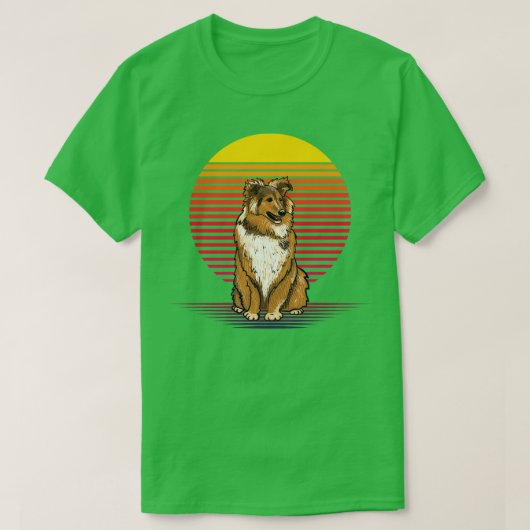 Sheltie Vapor T-shirt (Design voorkant)