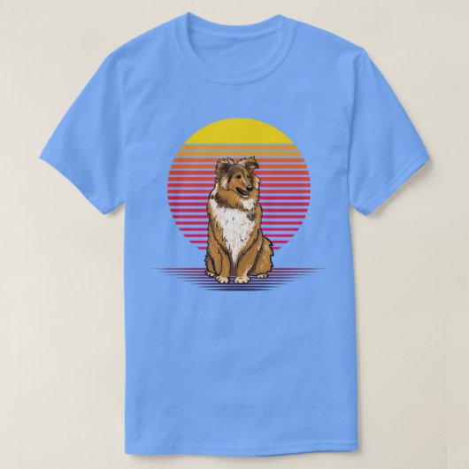 Sheltie Vapor T-shirt (Design voorkant)