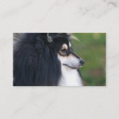 Sheltie Visitekaartje (Achterkant)