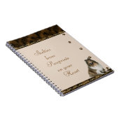 Shelties Pawrints sur votre ~brown de carnet de (Côté Droit)