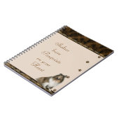 Shelties Pawrints sur votre ~brown de carnet de (Côté gauche)