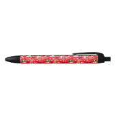 Shelties Shetland Sheepdog Mini Collie Pattern Zwarte Inkt Pen (Bovenkant)