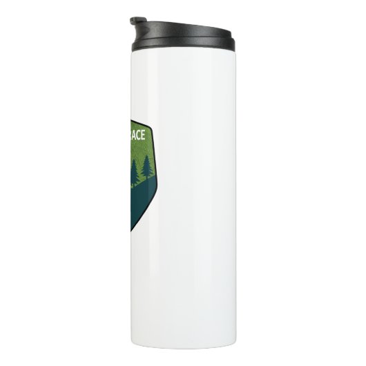 Sheltowee Trace Trail Kentucky Tennessee Thermosbeker (Geroteerd rechts)