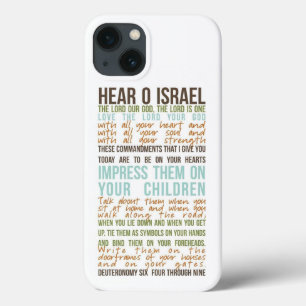 Shema gebed iPhone 13 hoesje