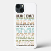 Shema prière iPhone 13 coque (Verso)