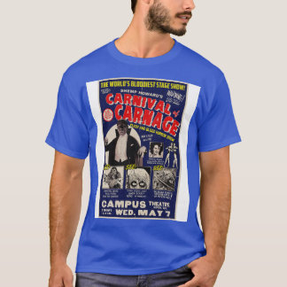 Shemp Howards-nival van nage Custom Spook Show Pos T-shirt