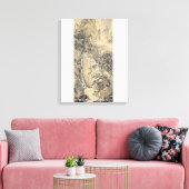 Shen Zhou / Lofty Mountain / Canvas Afdruk (Insitu (Woonkamer))