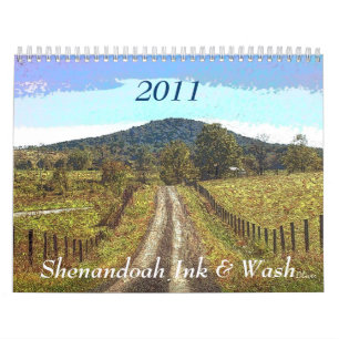 Shenandoah Ink & Wash 2011 Kalender
