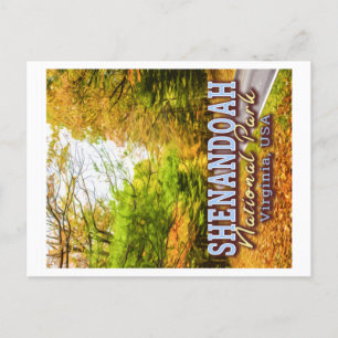 SHENANDOAH NATIONAAL PARK - VIRGINIA VERENIGDE STA BRIEFKAART
