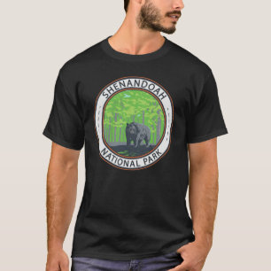 Shenandoah National Park Black Beer Circle T-shirt