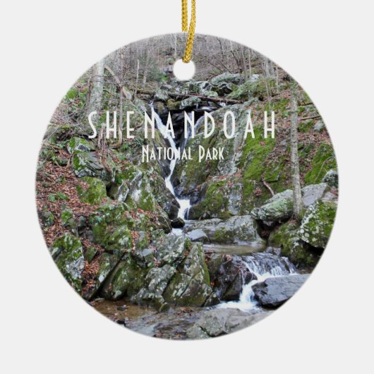 Shenandoah National Park Ceramic Ornament (Voorkant)