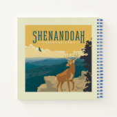 Shenandoah National Park | Deer Notitieboek (Achterkant)