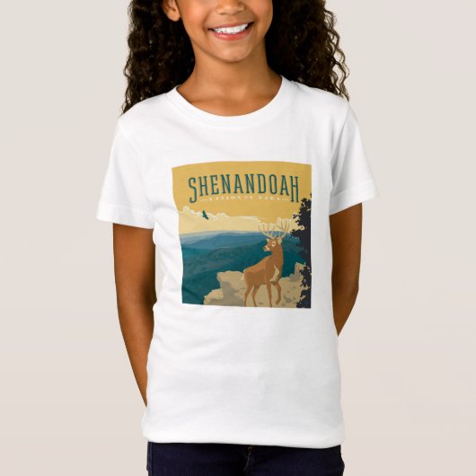 Shenandoah National Park | Deer T-shirt (Voorkant)